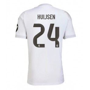 Real Madrid Dean Huijsen #24 Hjemmebanetrøje 2025-26 Kortærmet